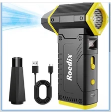 Compressed Air Duster, 210000RPM 8-Gear Adjust. Electric Air Duster - Open Box