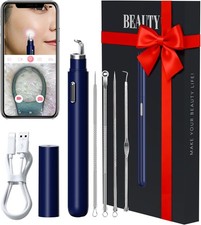 Visual Blackhead Remover Tools with Camera,Pimple Popper Extractor Tool Kit w...