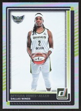 2025-26 Donruss WNBA Myisha Hines-Allen Dallas Wings #65 Silver Foil