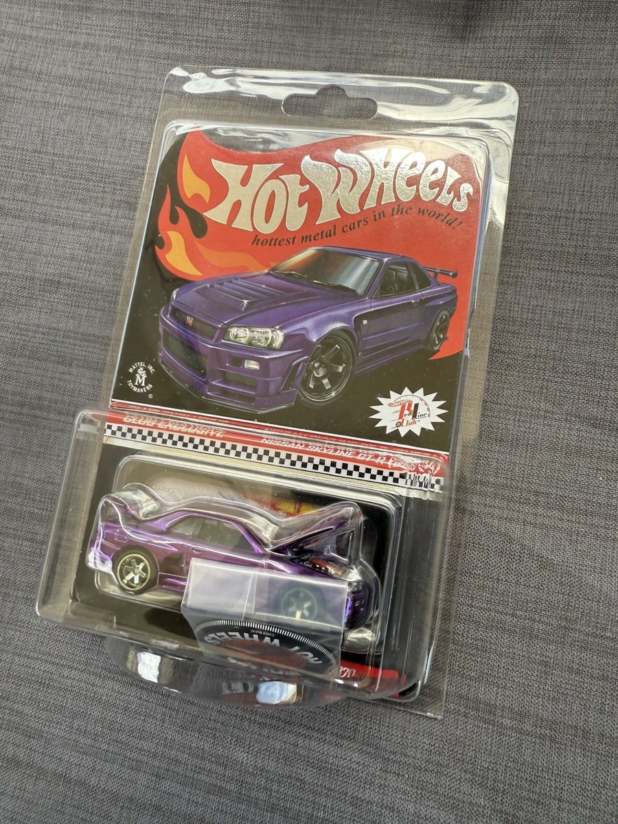 Hot Wheels 2020 RLC Nissan Skyline GT-R BNR34 Club Exclusive
