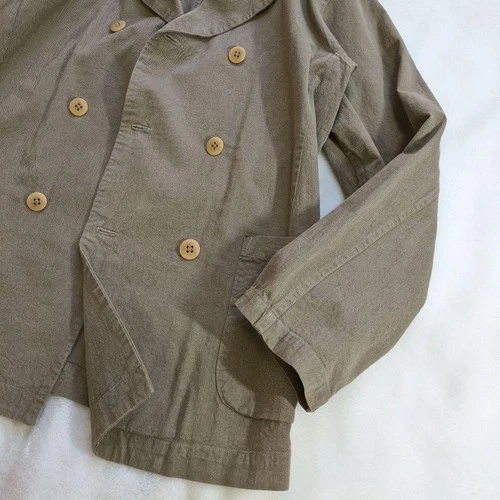 45R / 45rpm Cotton Jacket Collared Double-Breasted Patch Pockets Excellent image 4