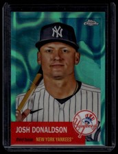 2022 Topps Chrome Platinum Josh Donaldson #96 Aqua Lava Refractor 277/299