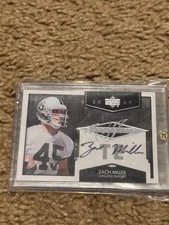 2007 Upper Deck #INK-ZM Zach Miller Inkredible