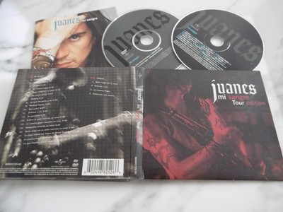 JUANES MI SANGRE TOUR EDITION CD + DVD 2005 AMAME SUENOS DAMELO CAMISA NEGRA