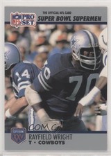1990 Pro Super Bowl XXV Silver Anniversary Box Set Rayfield Wright #61 HOF te2