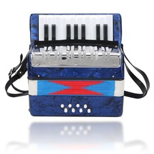 Small Accordion acordeon 17 Keys 8 Bass Accordion Instrument Para Ni os Acord...