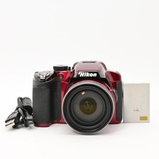 Nikon COOLPIX P510 Red Compact Digital Camera Tested Working Seller Japan