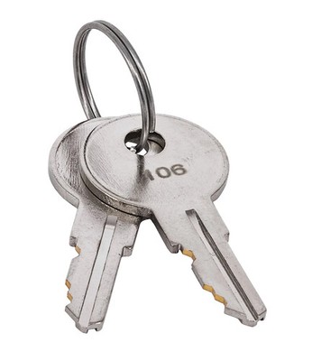 JEGS Replacement Keys for JEGS Cargo Carriers (Key Number 106)