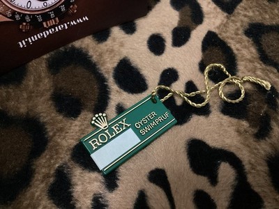 1988 1989 L ROLEX BIG CROWN SWIMPRUF GREEN PRICE TAG GRÜNPREISSCHILD