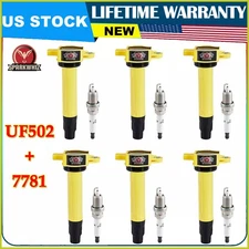 New 6 Ignition Coil and Spark Plug Set For Dodge Grand Caravan 4.0L V6 2008-2010