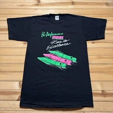 Vintage 90s Mariner Outboards Hi-Performance Race to Excellence Boat Shirt Large