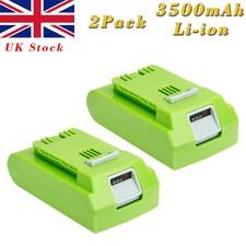 2X Battery For GreenWorks 3500mAh 24V Lithium Ion  G-24 29842 29852 29322