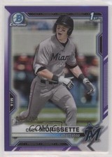 2021 Bowman Draft Chrome Purple Refractor 92/250 Cody Morissette #BDC-88 0wb0