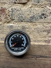 Vintage Sun Super Tach Ii Tachometer 8000 Rpm - With Mount Wires Nice Hot Rod
