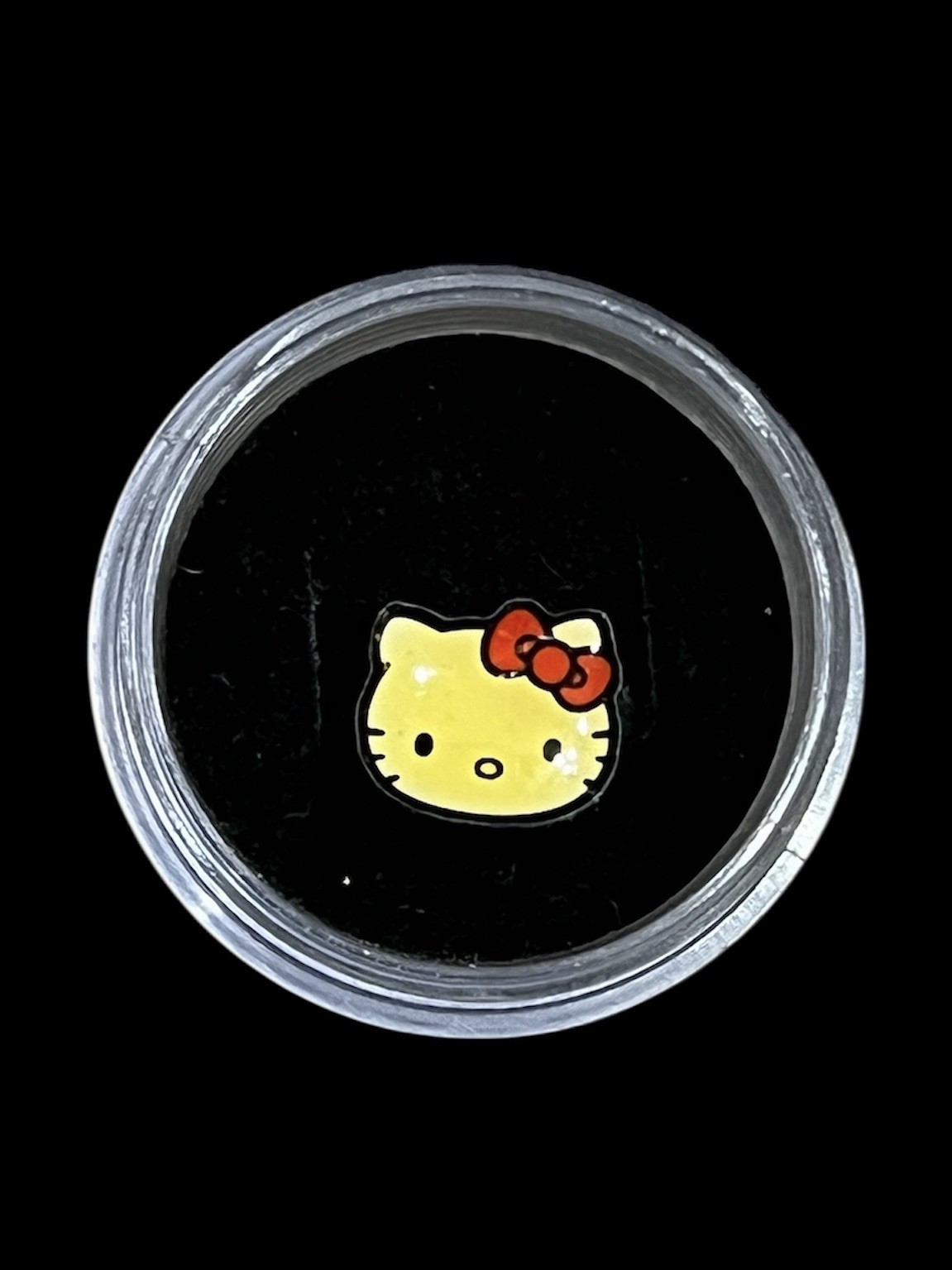 Hello Kitty Adjustable Ring Rare 2011 Sanrio Vint… - image 1