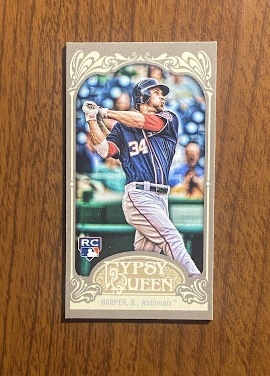 2012 Topps Gypsy Queen #GQB3 Bryce Harper 33rd National Exclusive Mini Rookie