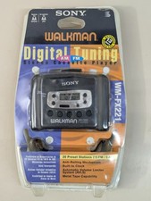 Sony Walkman WM-FX221 With Original Docs, Headphones Packaging Not Working