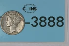 1935 AU 10C MERCURY HEAD SILVER DIME Early US Type RAW-3888