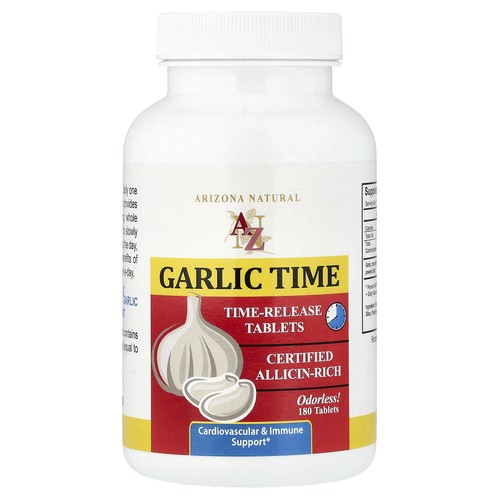 Garlic Time, 600 mg , 180 Tablets