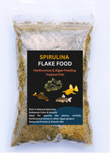 Spirulina Flake   Complete Spirulina-Fortified Diet for Herbivorous  Algae-Feed