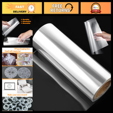 12"x80' Clear Acetate Stencil Sheets - 4 Mil Reusable Mylar Craft Rolls for Cutt