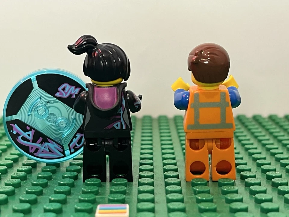 Lego Emmet Wild Style Minifigure Lot The Lego Movie TLM - Image 2 of 4