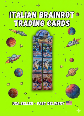 US SELLER Italian Brain Rot BRAINROT (24 PACKS, 192 Cards)+