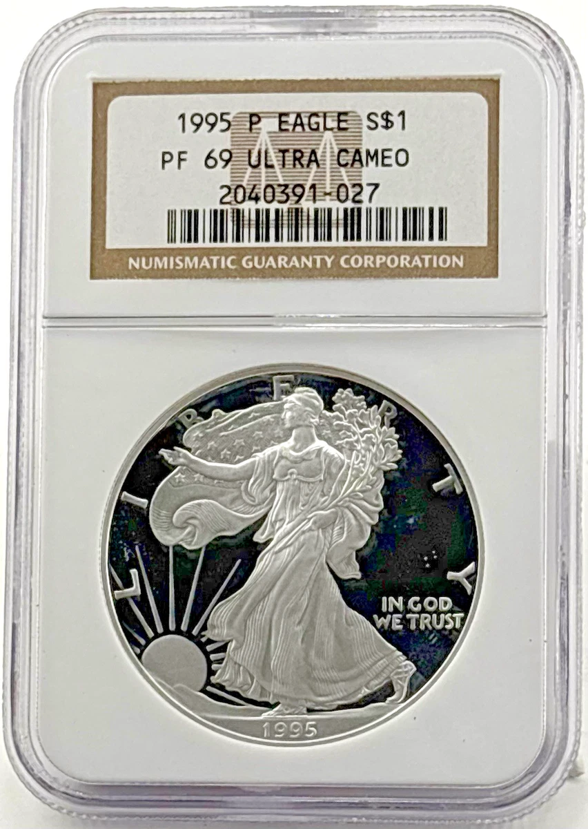 American Eagle 1 oz Precious Metal Content per Unit 1995 Silver