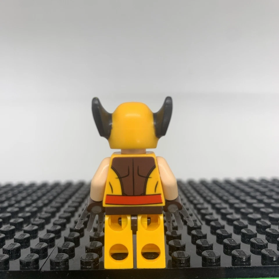 Lego Wolverine Minifigura sh0118 76022 Marvel Super Heroes X-Men Raro Leer Desc Foto 2 de 4