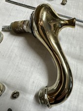 Bathroom Faucet Gold 3-Hole Sink Faucet Brass 6-12 Inch Vintage FREE SHIPPING