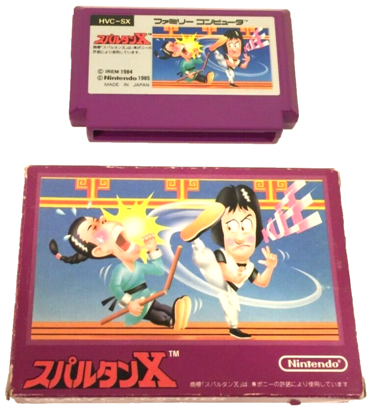 Nintendo　スパルタンX Spartan X - Kung Fu - Nintendo Famicom / Nes - Game w/ Box