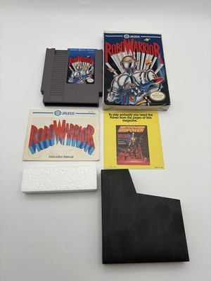 Robo Warrior (Nintendo NES) CIB Complete In Box Tested & Working w/ Manual