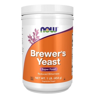 NOW Supplements, Brewers Yeast Powder with naturally occurring Protein & B vit..