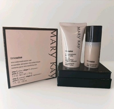 Mary Kay Timewise Microdermabrasion Set REFINE & REPLENISH 2-STEP KIT VTG 2009