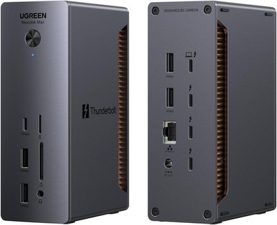 UGREEN Revodok Max 2131 Thunderbolt 5 Dock 120Gbps 8K 2.5GbE SD4.0 Docking