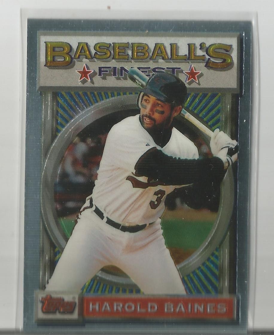 Harold Baines 1993 Finest #153 BALTIMORE ORIOLES