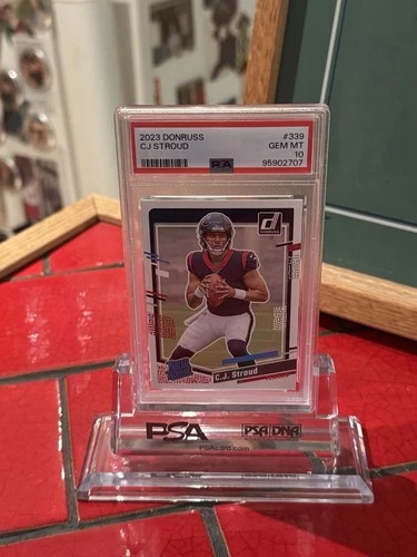 2023 Panini Donruss Rated Rookie C.J. Stroud #339 PSA 10 Gem Mint