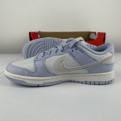 Nike Dunk Low Denim Ghost Summit Blanco Platino Tinte Entrenadores Talla 6 Reino Unido - Imagen 5 de 20