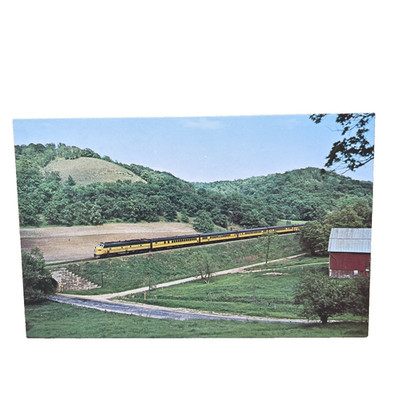 Postkarte AK Eisenbahn Zug Chicago & North Western Dakota 400 Wilton Wis. USA