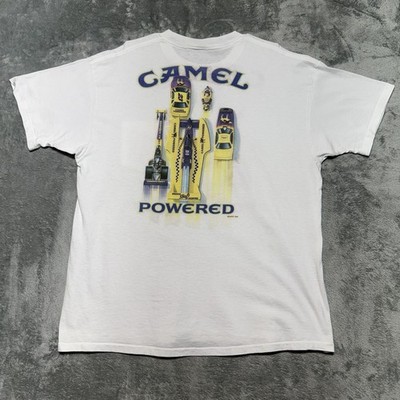VTG 1994 Camel Smokin Joes Racing T Shirt Mens XL Pocket Delta Single Stitch