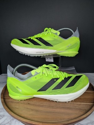 Adidas Adizero Ambition Lucid Lime Green Black Halo Silver IH5798 Men Size 11.5