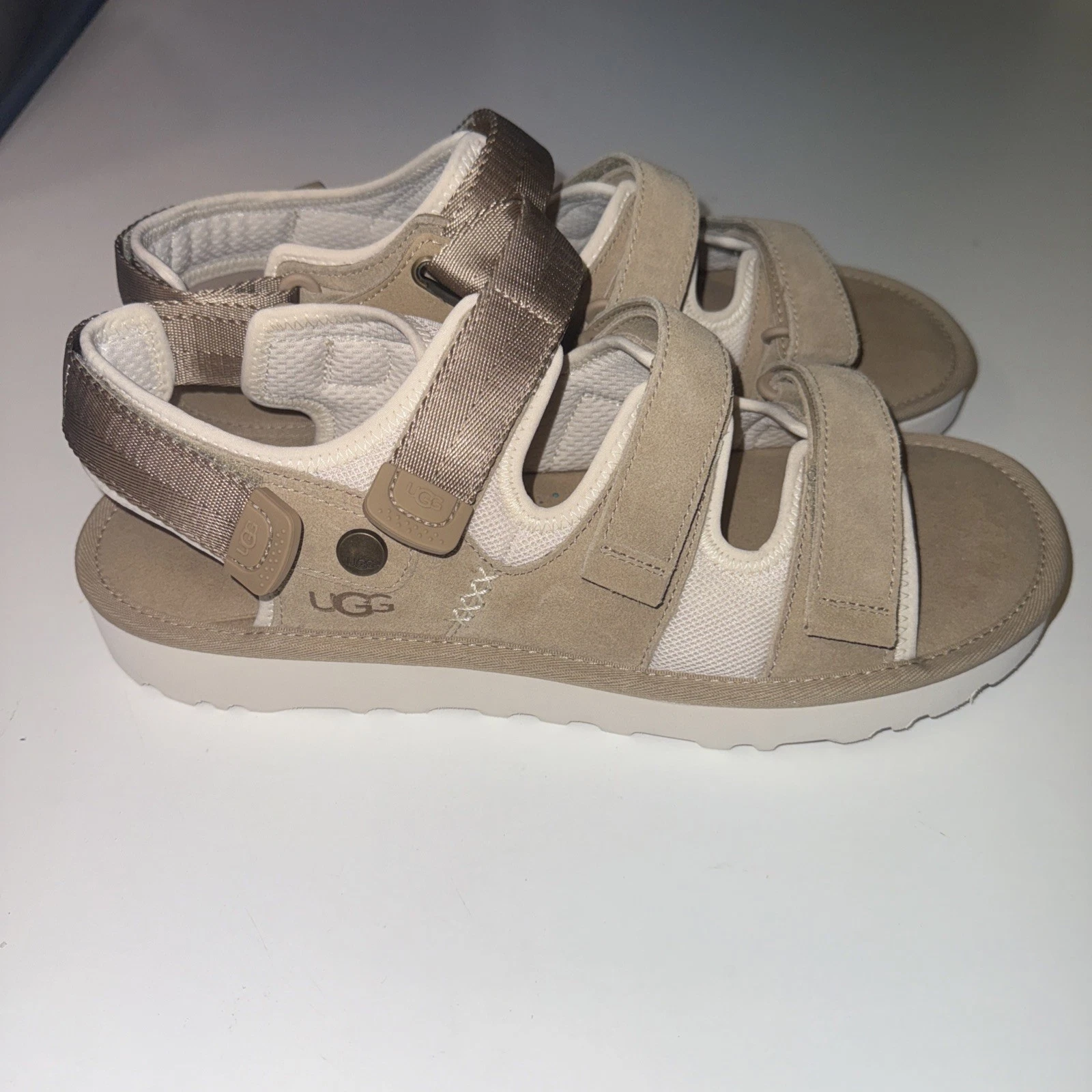 Sandali sportivi Ugg uomo Goldenco multi cinturino regolabile in pelle da uomo taglia 13