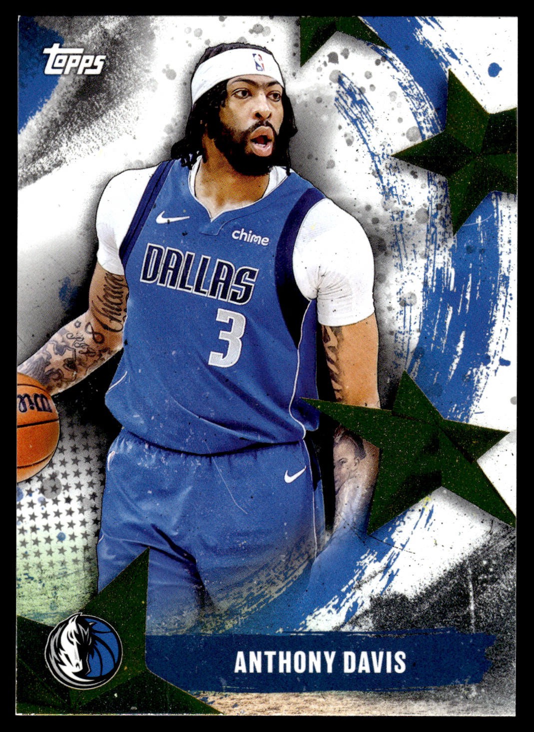 Anthony Davis #SA-12 Basketball Cards 2025 Topps Stars of the NBA trading card — raw and PSA graded price guide