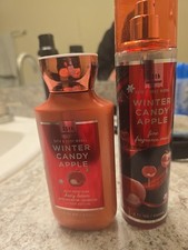 Bath  Body Works Winter Candy Apple Set.