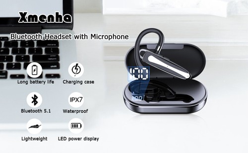Auriculares Bluetooth Manos Libres Bluetooth con Micrófono Auriculares Bluetooth Inalámbricos - Imagen 14 de 14
