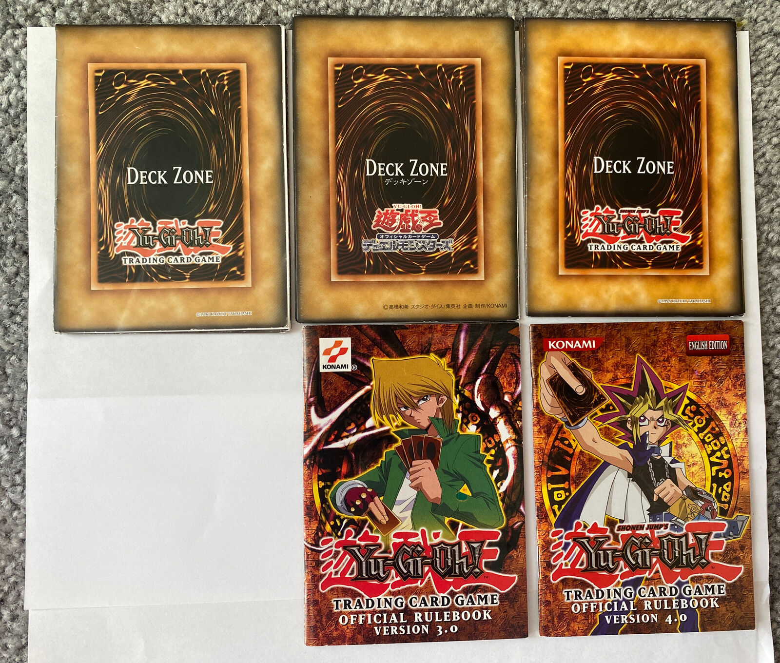 Yu-gi-oh 5Ds Official Rulebook