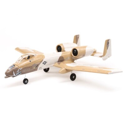 E-flite UMX A-10 Thunderbolt II 30mm EDF BNF Basic AS3X SAFE, 562mm - EFLU6550
