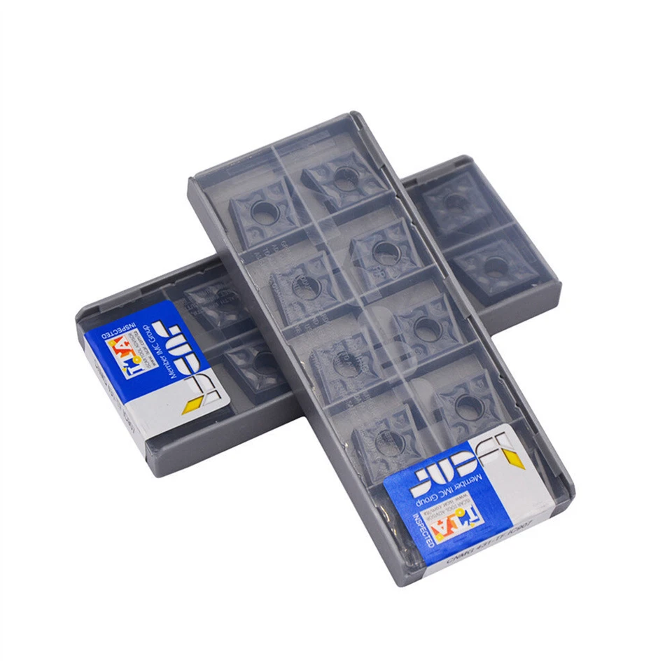 20 piezas CNMG120404-TF CNMG431-TF IC907 nuevos insertos de carburo hoja CNC inserto de GNC Foto 2 de 3