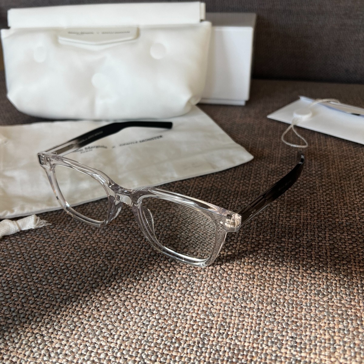 マルジェラ ジェントルモンスター 試着 MM117 C1 クリア Gentle Monster x Maison Margiela MM117 Translucent Clear