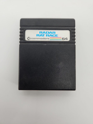 Radar Rat Race Commodore 64 C64 Cartridge Vintage 1980s Made in Hong Kong